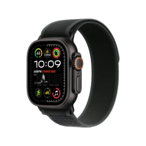 Apple Watch Ultra 2 Black Titanium Case with With Trail Loop