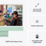 iMac with Retina 4.5K display | Apple M4 Chip | 10-Core CPU | 10-Core GPU | 24GB | 512GB