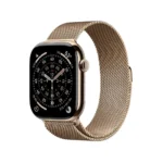 Apple Watch Series 11 Gold Titanium Case 46MM