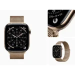 Apple Watch Series 11 Gold Titanium Case 46MM