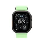 Apple Watch Ultra 3 Black Titanium Case with Ocean Band