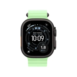 Apple Watch Ultra 3 Black Titanium Case with Ocean Band (2)