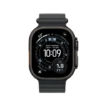 Apple Watch Ultra 3 Black Titanium Case with Ocean Band