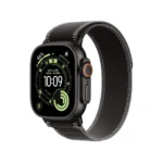Apple Watch Ultra 3 Black Titanium Case with Trail Loop