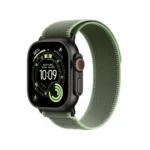 Apple Watch Ultra 3 Black Titanium Case with Trail Loop