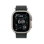 Apple Watch Ultra 3 Natural Titanium Case with Ocean Band