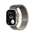 Apple Watch Ultra 3 Natural Titanium Case with Titanium Milanese Loop