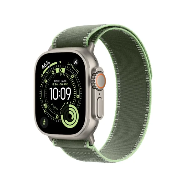 Apple Watch Ultra 3 Natural Titanium Case with Trail Loop