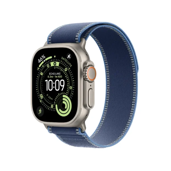 Apple Watch Ultra 3 Natural Titanium Case with Trail Loop