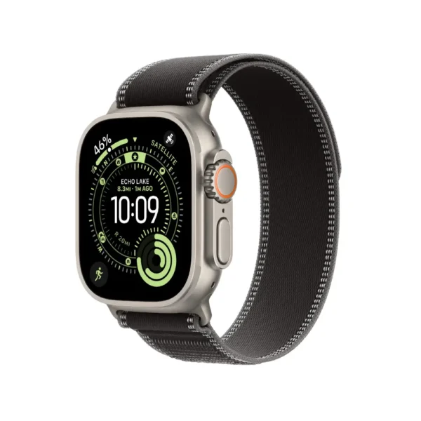 Apple Watch Ultra 3 Natural Titanium Case with Trail Loop