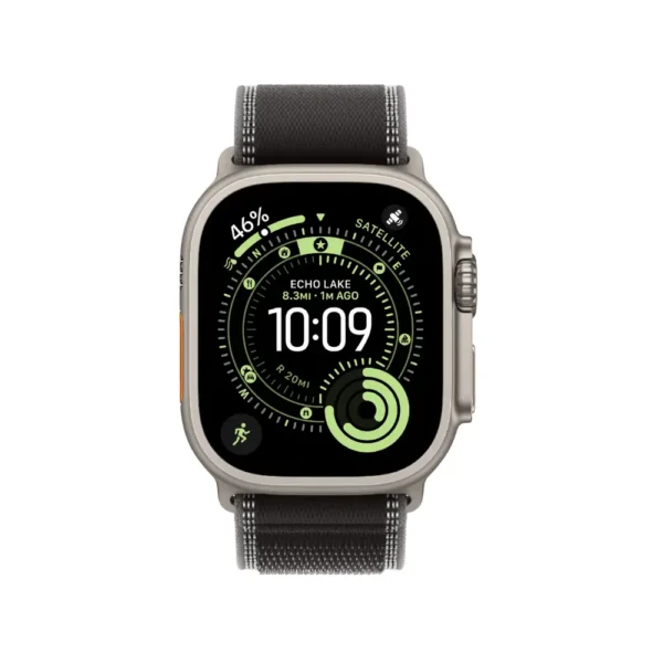 Apple Watch Ultra 3 Natural Titanium Case with Trail Loop